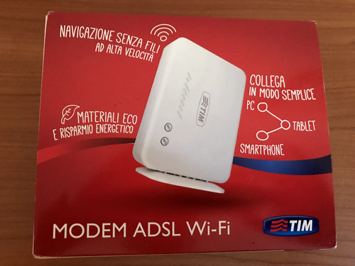 Telecom tim modem router - modem,