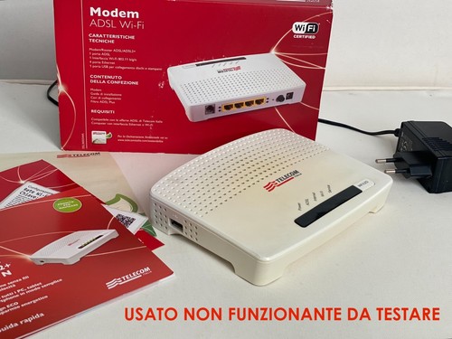 Telecom italia modem adsl2 - italia,