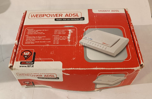 Modem webpower adsl telecom - adsl,