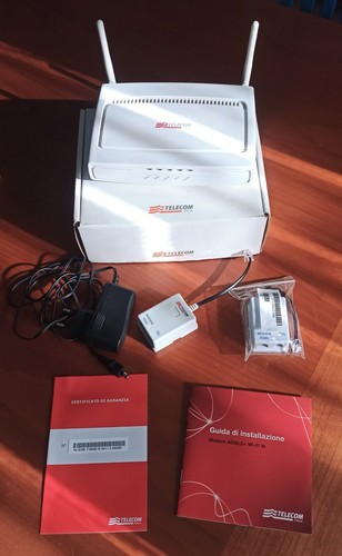 Modem telecom italia - italia, 2+