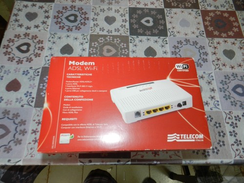 Modem telecom adsl - adsl, wi-fi